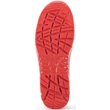 SIX AGILE S3 ESD Bőr félcipő - piros reflex 36-48-ig