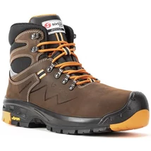 SIX TONALE_BROWN S3 HRO HI SRC Bőr bakancs VIBRAM talp 38-48-ig