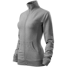 ADLER 409 Viva Cipzáras pamut gazdag női felső v.szürke melír XS-2XL