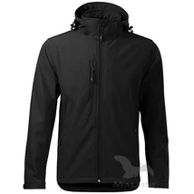 ADLER 522 Performance Kapucnis softshell férfi dzseki fekete S-2XL-ig