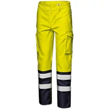 Sir Safety SUPERTECH jóllátható, sav, láng, antisztatikus, villamos ív DERÉKNADRÁG yelow-blue 40-62-ig