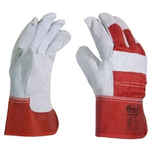 KET AST104 GALAXY (1015N RED - BUFFALO-R) Erősített marhabőr tenyerű rakodó kesztyű 10,5-es