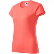 ADLER 134 Basic rövid ujjú környakas női póló coral XS-2XL