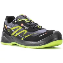 SIXTON TEMPRA S3 ESD munkavédelmi félcipő zöld reflex D3O tech 36-48-ig