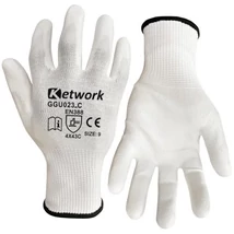 KET GGU023_C Vágásbiztos tenyérmártott POLIURETÁN szerelőkesztyű ISO13997 10Newton (4X43C) 7-10-ig