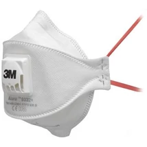 3M 9332 Paneles pormaszk szeleppel FFP3 (10db/doboz) (db ár!)