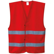 PW F474 Iona jóllátható mellény piros S/M-2XL/3XL-ig