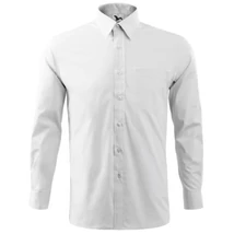 ADLER 209 Style LS Hosszú ujjú férfi ing fehér S-2XL-ig