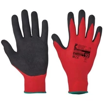 CER Firecrest piros, fekete habosított nitrillel 1/2 mártott szerelő kesztyű 6-11-ig