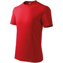 ADLER 138 Basic rövid ujjú környakasgyerek póló piros 110/4éves-158/12éves