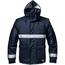 Sir Safety MICROLINES MC6015Q5 Sav, Láng, Ant, Vízlepergető__Téli DZSEKI__fényvisszaverővel s.kék S (42-44) - 4XL (66-68)