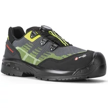 SIXTON SUSA BOA S3S FO *CI SC SR ESD Perspair Hypertex munkavédelmi félcipő zöld reflex 36-48-ig