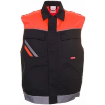 PLANAM VISLINE Mellény fekete-narancs-cink XS-4XL-ig