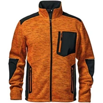 Sir Safety Fighter MC2512HM Cipzáros műszaki pulóver narancs S-3XL-ig