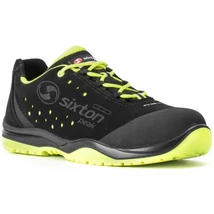 SIXTON CUBAN S1P ESD munkavédelmi félcipő hv zöld reflex 35-48-ig