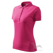 ADLER 210 Pique rövid ujjú galléros női póló bíbor XS-2XL