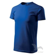 ADLER 129 Basic rövid ujjú környakas póló királykék XS-2XL