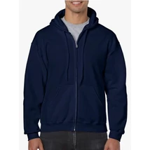 GI 18600_Heavy Blend__Kapucnis polár felső navy S-2XL-ig