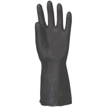 EP 5307-11 Fekete vegyszer álló polikloropén kesztyű 32cm/0,7mm (10pár/csomag - pár ár) 7-11-ig