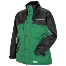PLAN DUST Téli parka páfrányzöld-fekete S-3XL-ig