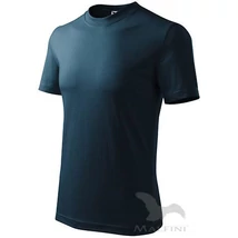 ADLER 101 Classic rövid ujjú környakas póló tengerészkék S-2XL