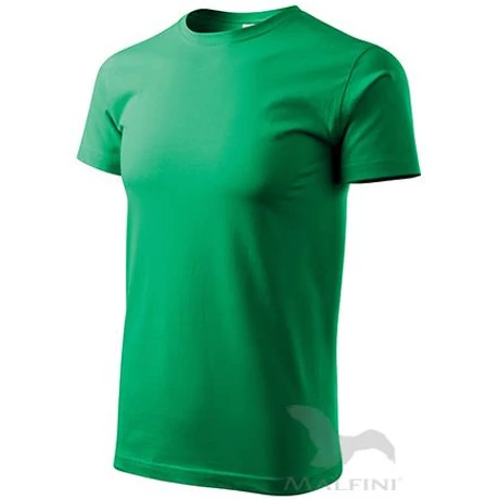 ADLER 129 Basic rövid ujjú környakas póló fűzöld XS-2XL