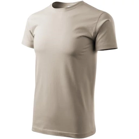 ADLER 129 Basic rövid ujjú környakas póló drappos szürke XS-2XL