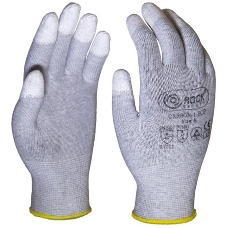 MO CARBON-1-ECO PU újvégmártott ESD szerelőkesztyű 6-10-ig 