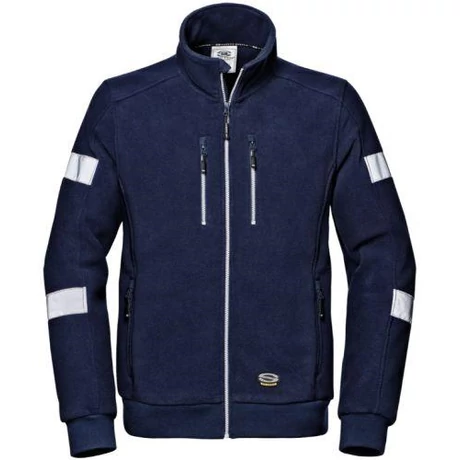 SS Comfor Fleece MC3128Q5 Hosszú ujjú cipzáros polár felső s.kék S-4XL