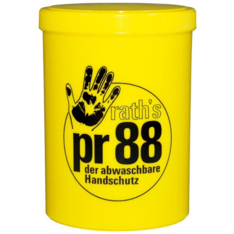 RATHS PR88 Vízzel lemosható kézvédő krém 1L (nem vizes, erősen tapadó szennyező anyagokhoz)