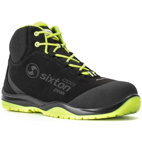 SIXTON CUBAN HIGH S3 ESD munkavédelmi bakancs hv zöld reflex 35-48-ig