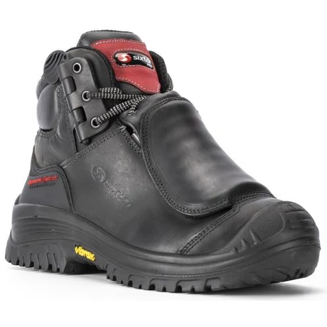 SIX TURTLE S3 HRO HI M Rüsztvédő bőr hegesztő bakancs VIBRAM talp 38-48-ig
