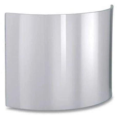 JUTEC HWS1525CLEAR Hajlított víztiszta üveg (HSS030KA-1-GF kámzsához) 150*250*3mm