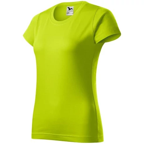 ADLER 134 Basic rövid ujjú környakas női póló lime XS-2XL