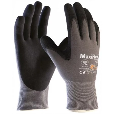 ATG 42-874 MAXIFLEX ULTIMATE "A" vágásbiztos NITRIL hab 1/2 mártott kesztyű 5-12-ig