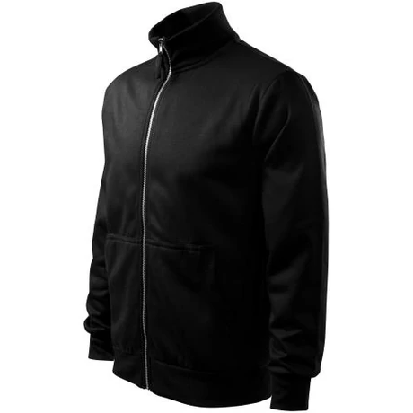 ADLER 407 Adventure Hosszú ujjú cipzáras pamut gazdag férfi felső fekete S-2XL