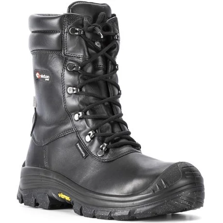 SIXTON TERRANOVA HDRY SB E P WRU HRO HI WR CI Bőr magasszárú munkavédelmi bakancs VIBRAM talp 38-48-ig