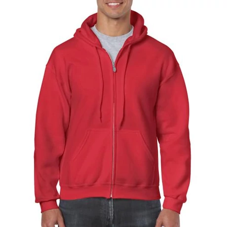 GI 18600_Heavy Blend__Kapucnis polár felső red S-2XL-ig