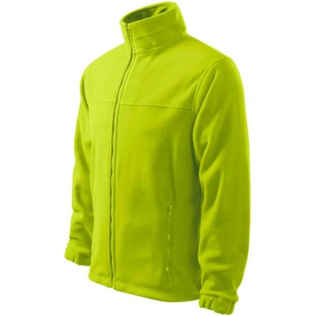 ADLER 501 Férfi cipzáras polár dzseki lime S-2XL-ig
