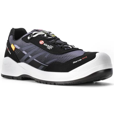 SIXTON TEMPRA S3 ESD munkavédelmi félcipő szürke reflex D3O tech 36-48-ig