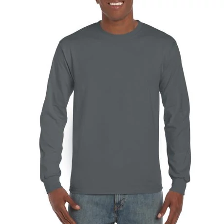GI 2400__Ultra Cotton__Hosszú ujjú póló charcoal S-2XL