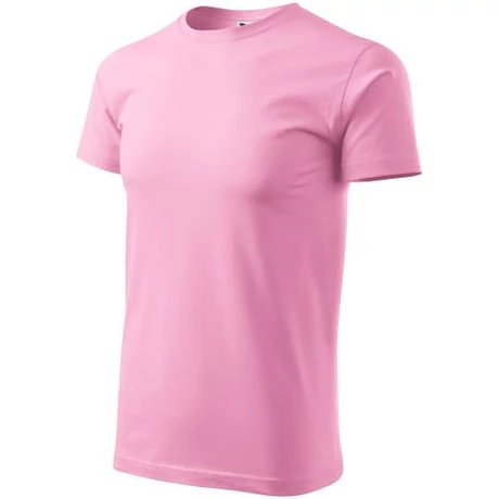 ADLER 129 Basic rövid ujjú környakas póló rózsaszín XS-2XL