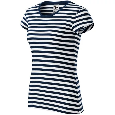 ADLER 804 Sailor rövid ujjú környakas női póló tengerészkék XS-2XL-ig