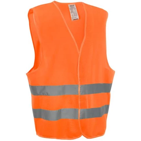 MO BLINKIT-O (HV014-O) Jóllátható mellény szitázható narancs S-4XL
