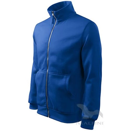 ADLER 407 Adventure Hosszú ujjú cipzáras pamut gazdag férfi felső királykék S-2XL