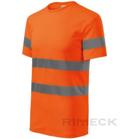 ADLER 1V9 HV Potect unisex rövid ujjú környakas póló narancssárga S-2XL