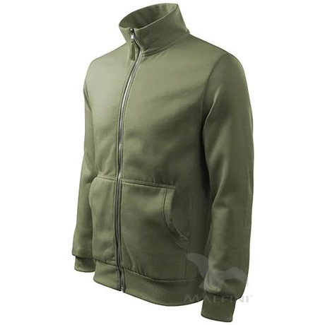 ADLER 407 Adventure Hosszú ujjú cipzáras pamut gazdag férfi felső khaki S-2XL