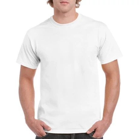 GI 5000__Heavy Cotton_Rövid ujjú póló white S-2XL-ig