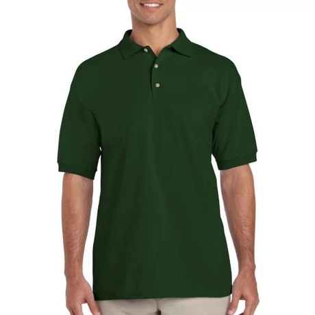 GI 3800__Ultra Cotton__Rövid ujjú galléros póló forest S-2XL nincs
