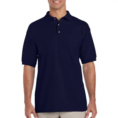 GI 3800__Ultra Cotton__Rövid ujjú galléros póló navy S-2XL nincs